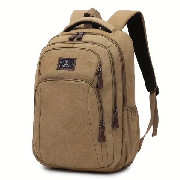 Men's Durable Canvas Backpack